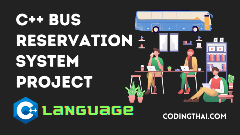 Simple C++ Bus Reservation System Project