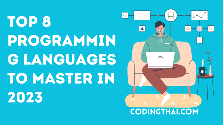 TOP 8 PROGRAMMING LANGUAGES TO MASTER IN 2023